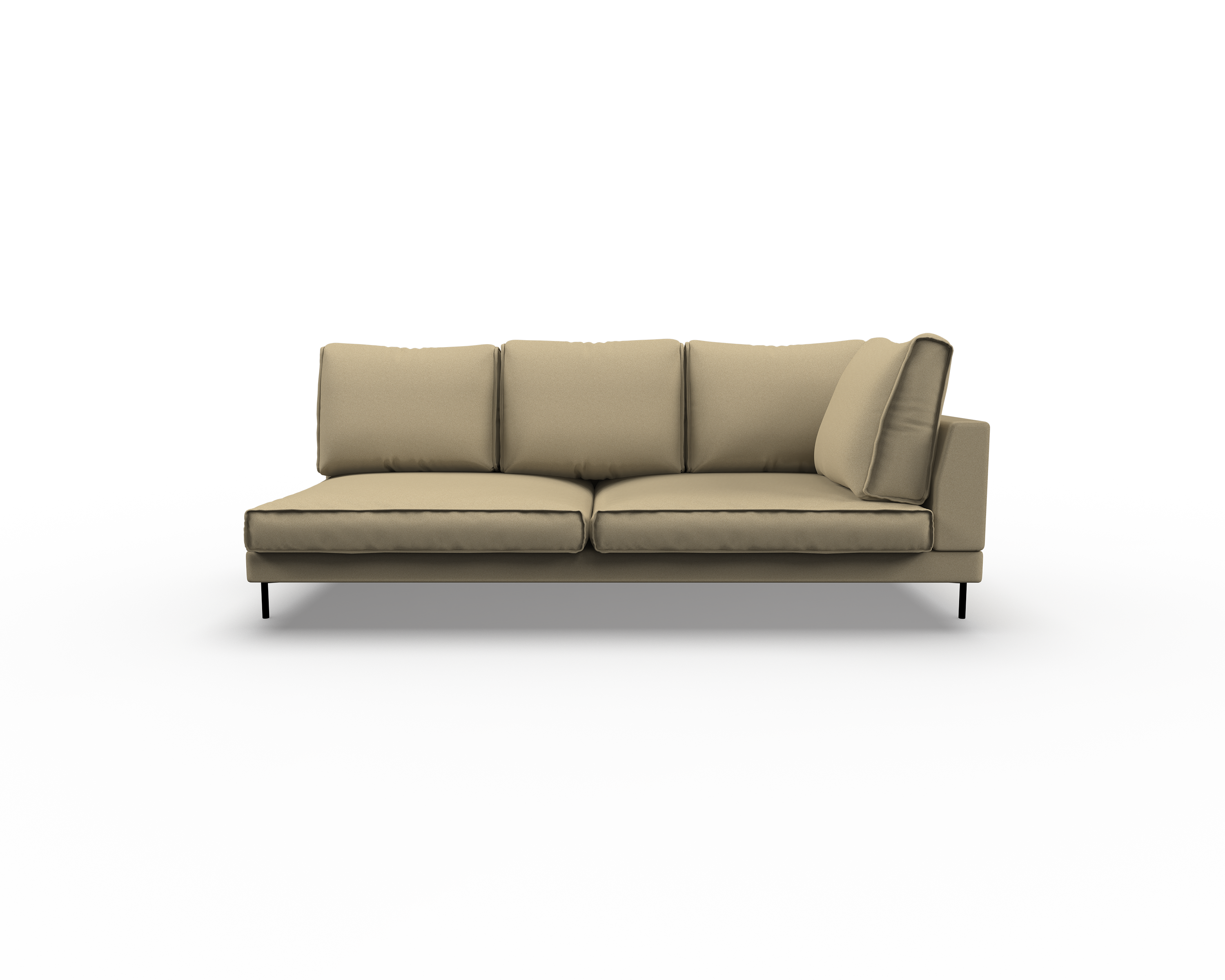 Fold 2.5 Seater Sofa with Right Arm